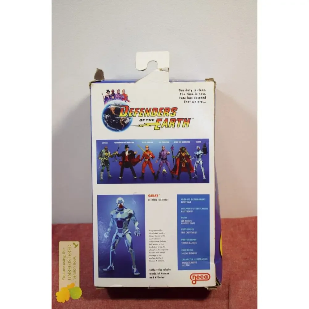 NECA King Features Defenders of the Earth Series Garax 7